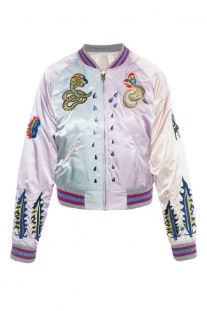 Embroidered reversible bomber jacket, zdjęcie 1 Embroidered reversible bomber jacket od Diesel